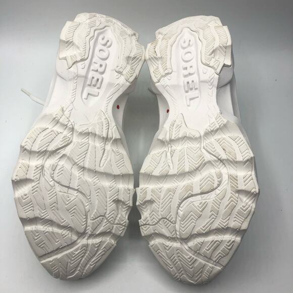 Sorel Women's Kinetic Breakthru Tech Lace Sneaker White Size US 7.5 - Picture 4 of 10